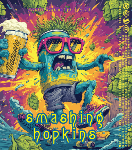 Smashing Hopkins Session IPA | 4 Pack 16oz