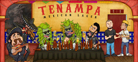 Tenampa Mexican Lager 4 Pack